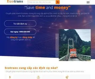 Ecotrans.vn(Trang chủ Ecotrans) Screenshot