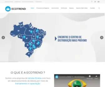 Ecotrend.com.br(Seja bem vindo a Loja Virtual) Screenshot
