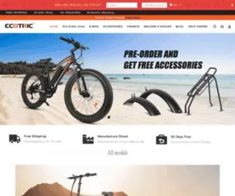 Ecotric.com(Shopify Template) Screenshot