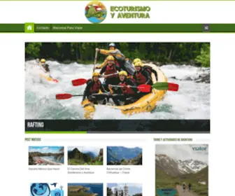 Ecoturismoyaventura.com(Ecoturismo y Aventura La Mejor Experiencia) Screenshot