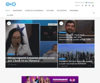 EcotvPanama.com(Entrevistas y Últimas Noticias de Panamá) Screenshot