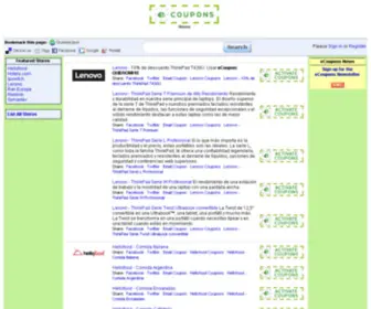 Ecoupons.com.mx(Ecoupons) Screenshot