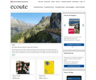 Ecoute.de(Écoute Online) Screenshot