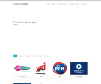 Ecouter-Radio.com(Radio en ligne) Screenshot