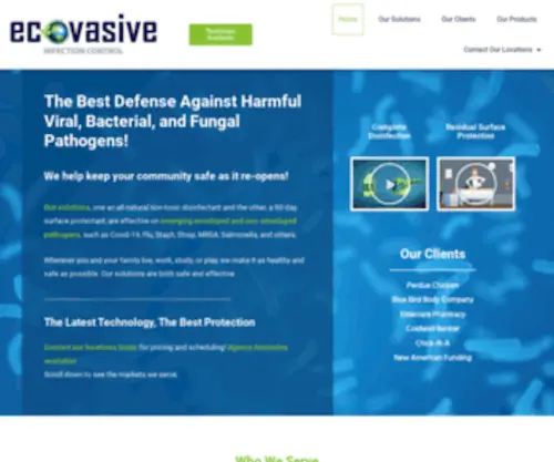 Ecovasive.com(Ecovasive) Screenshot