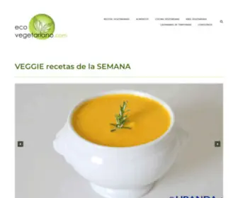 Ecovegetariano.com(Revista) Screenshot