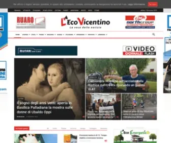 Ecovicentino.it(L'Eco Vicentino) Screenshot