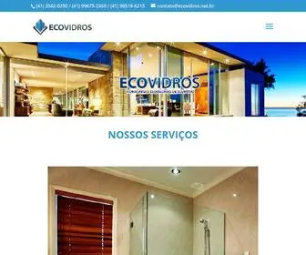 Ecovidros.net.br(ESQUADRIAS DE ALUMÍNIO EM CURITIBA) Screenshot