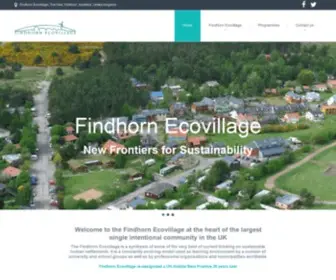 Ecovillagefindhorn.com(Findhorn Ecovillage) Screenshot