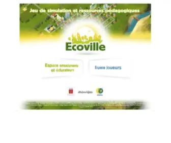 Ecovillelejeu.com(ECOVILLE) Screenshot