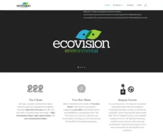 Ecovisionenvironmental.com(Ecovision Environmental) Screenshot