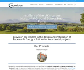 Ecovisionsystems.co.uk(Ecovision Commercial) Screenshot