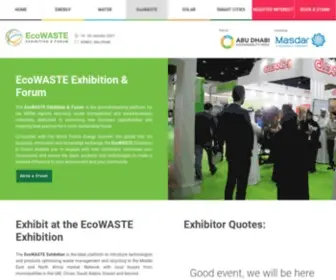 Ecowaste.ae(EcoWASTE Exhibition and Forum) Screenshot