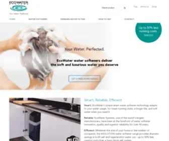 Ecowater-Softeners.co.uk(EcoWater Systems) Screenshot