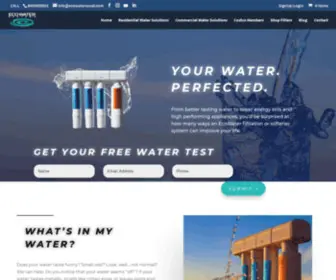 Ecowatersandiego.com(Ecowater Systems) Screenshot