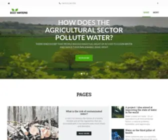 Ecowaters.org(Eco waters) Screenshot