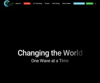 Ecowavepower.com(Wave Energy Company) Screenshot