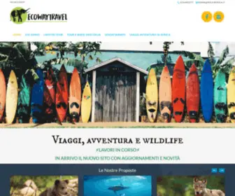 Ecowaytravel.it(Ecoway travel) Screenshot