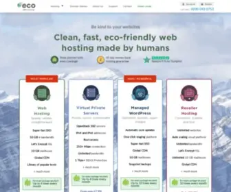 Ecowebhosting.co.uk(Hosting, Servers & Domains) Screenshot