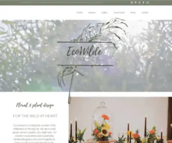 Ecowilde.com(Wedding & Event Florist) Screenshot