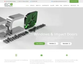 Ecowindowsystems.com(Eco Window Systems) Screenshot