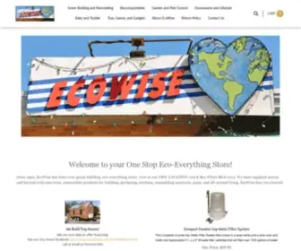 Ecowise.com(Home) Screenshot