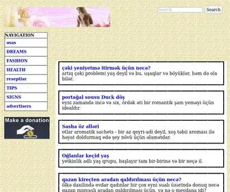 Ecowoman-Azeybardzhansky2.tk(Səhifə) Screenshot