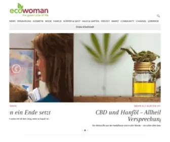 Ecowoman.de(Eco woman das große eco) Screenshot