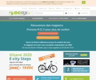 Ecox.fr(Le spécialiste du vélo électrique) Screenshot