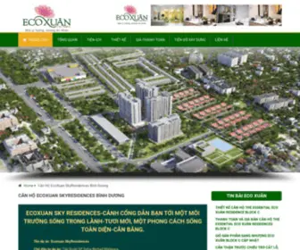 Ecoxuanskyresidences.com(Căn) Screenshot