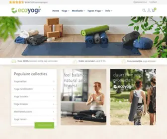 Ecoyogi.com(Ecologische & Duurzame Yoga artikelen) Screenshot