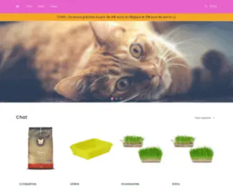 Ecozoo.be(Votre boutique économique en ligne pour animaux) Screenshot