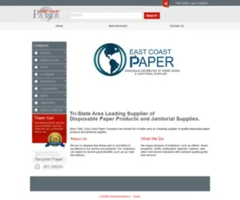 Ecpaper.net(East coast Paper) Screenshot