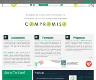 Ecpat-Spain.org(Inicio) Screenshot