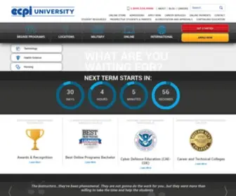 Ecpi.edu(ECPI University) Screenshot