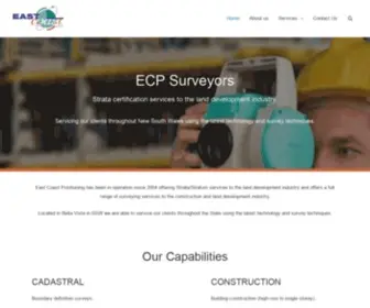 Ecpsurveyors.com.au(ECP Surveyors) Screenshot