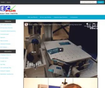 Ecpur.com(Laser engraver cutter machine) Screenshot