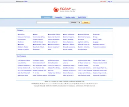 Ecpush.com(Manufacturers & Exporters) Screenshot