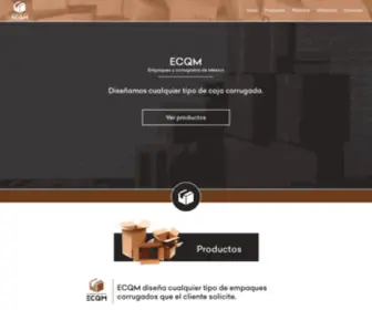 ECQM.com.mx(Inicio) Screenshot