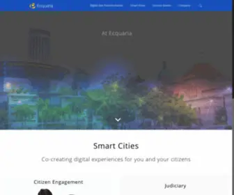 Ecquaria.com(Digital Gov Delivered) Screenshot