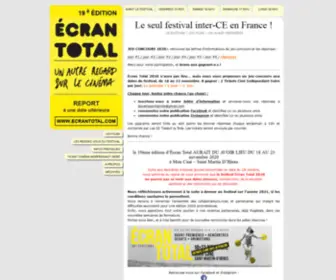 Ecrantotal38.com(Ecran Total 38) Screenshot