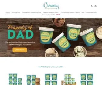 Ecreamery.com(ECreamery Ice Cream) Screenshot