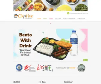 Ecreative.com.sg(Ecreative Catering) Screenshot