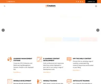 Ecreators.com.au(The Open Source LMS that fits your needs) Screenshot