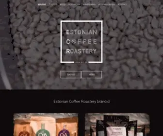 ECR.ee(Eestis röstitud kohvioad) Screenshot