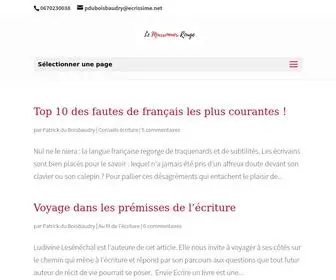 Ecrire-UN-Livre.net(Ecrire un livre sur sa vie) Screenshot