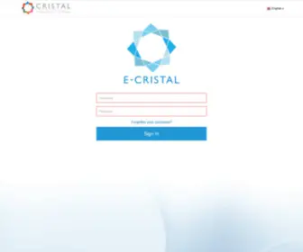 Ecristal.com(E-Cristal) Screenshot