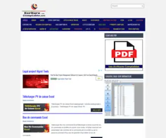 Ecriture-Comptable.com(Ecriture comptable) Screenshot