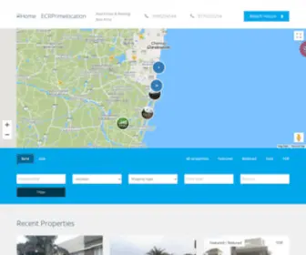 Ecrprimelocation.com(Find Your Best Commercial Or Residential property in ECR) Screenshot