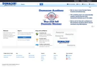 Ecruises.com(DOMACON AUCTIONS) Screenshot